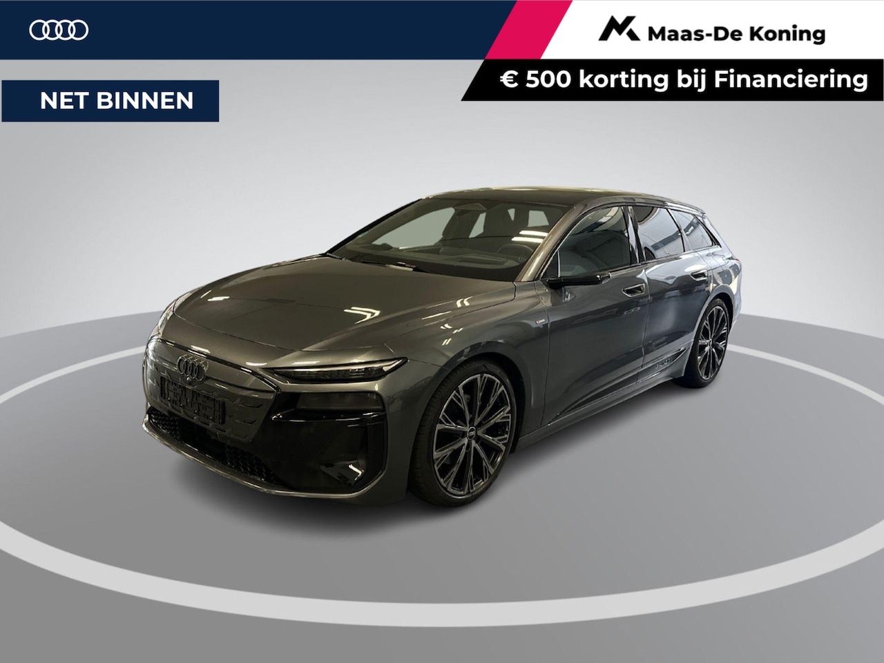 Audi A6 Avant e-tron - edition 83 kWh 286pk · Panoramadak · Inklap. Trekhaak · 360 Camera · Head-Up Display · Ban - AutoWereld.nl
