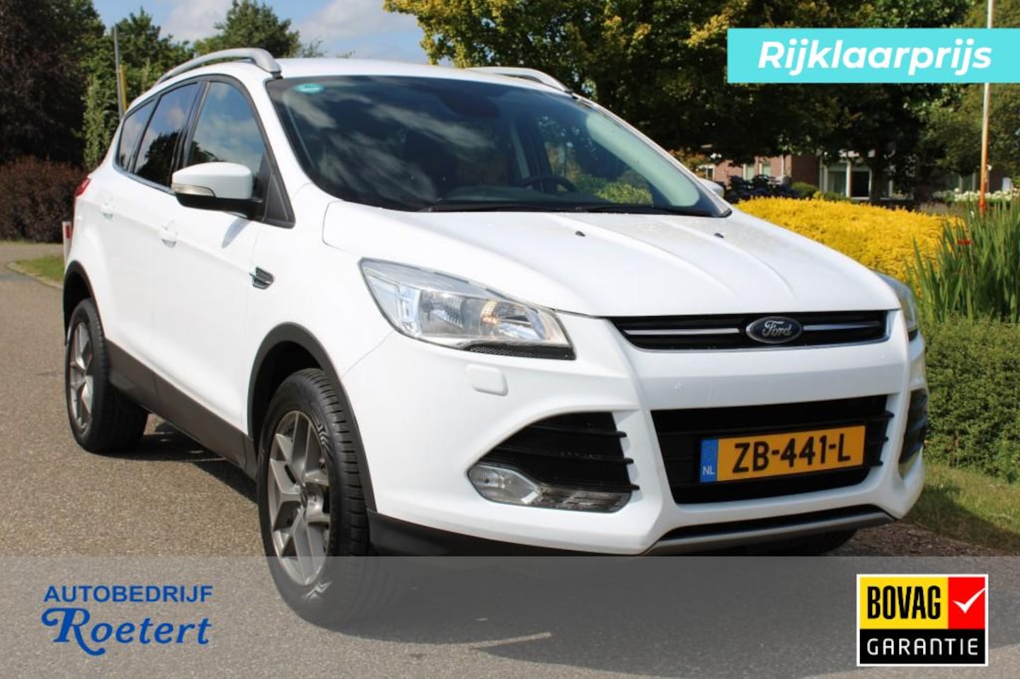 Ford Kuga - 1.5 150pk. Titanium ECC/cruise/navi/half leer/camera/trekhaak - AutoWereld.nl