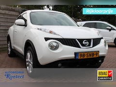Nissan Juke - 1.6 117pk Tekna leer/ECC/navi/cruise/camera/trekhaak