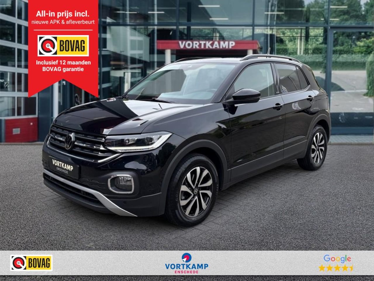 Volkswagen T-Cross - 1.0 TSI DSG STYLE AFN.TREKHAAK/CAMERA/LED/NAVI/ACC/STOELVERW - AutoWereld.nl