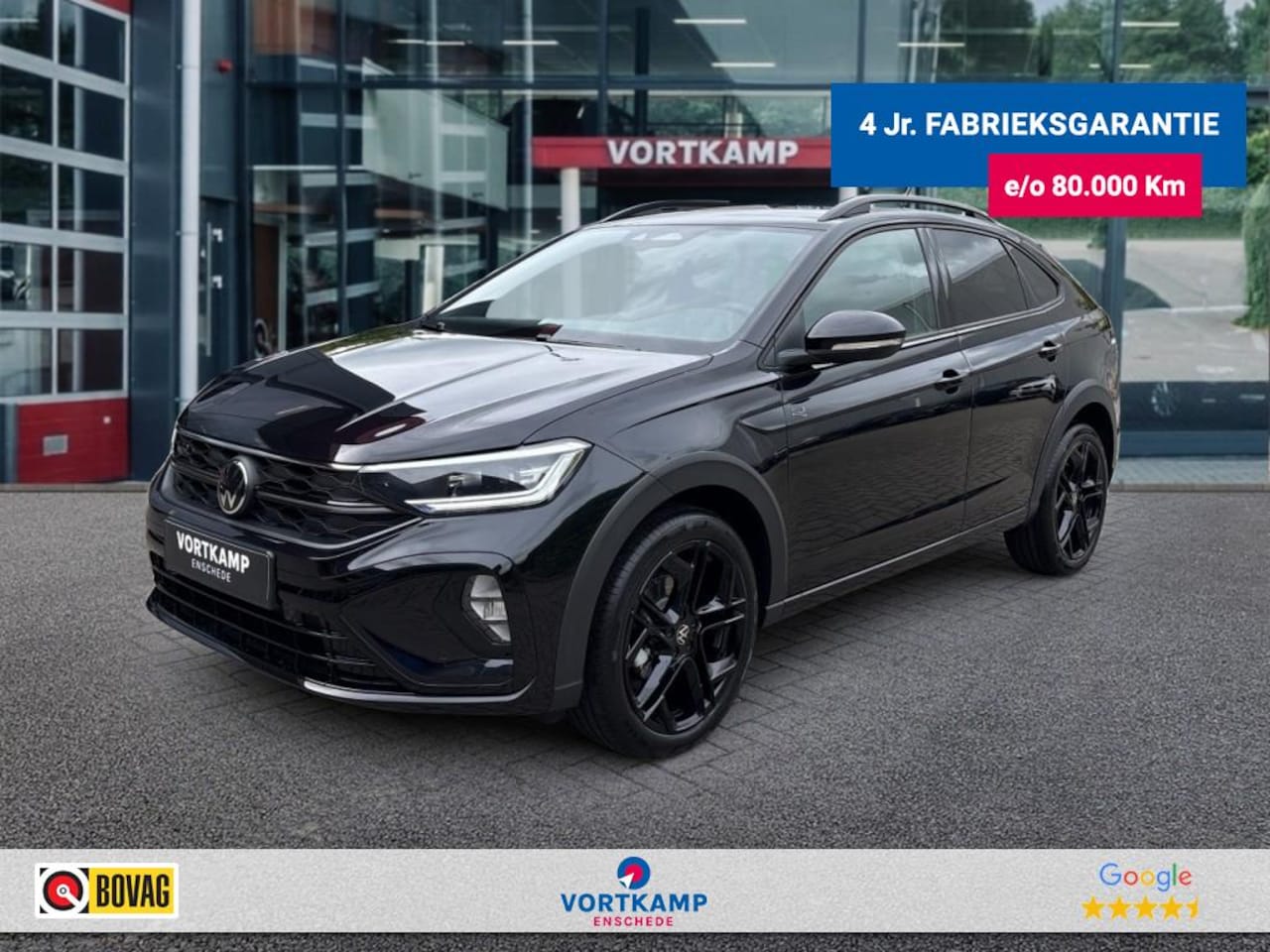 Volkswagen Taigo - 1.5 TSI DSG R-LINE BLACK STYLE AFN.TREKHAAK/CAMERA/ACC/IQ/STOELVERW/CARPLAY - AutoWereld.nl