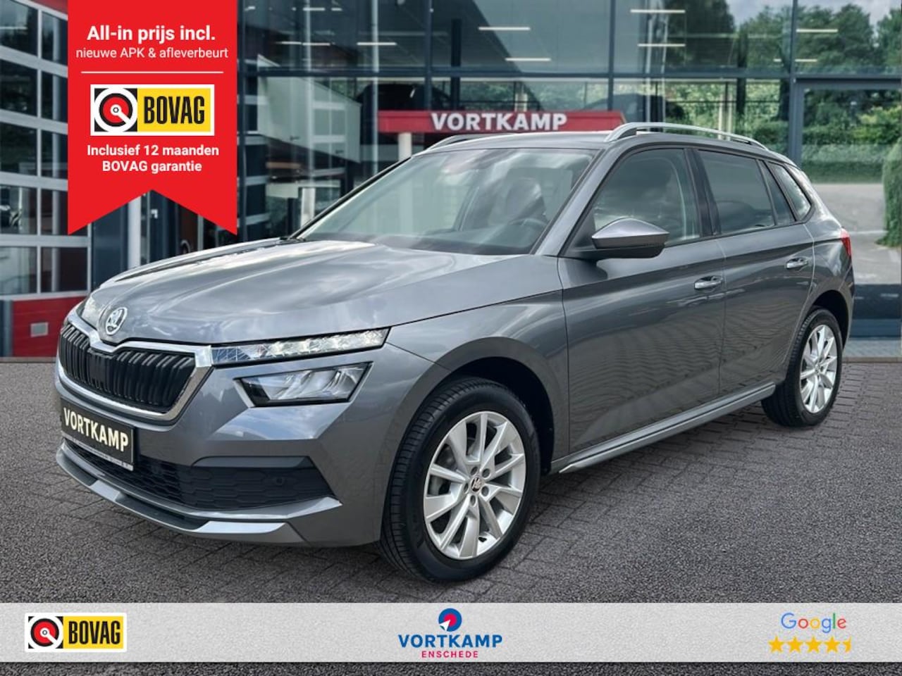 Skoda Kamiq - 1.0 TSI DSG STYLE TREKHAAK/PDC/CRUISE/LED/CLIMA/STOELVERW/CARPLAY - AutoWereld.nl