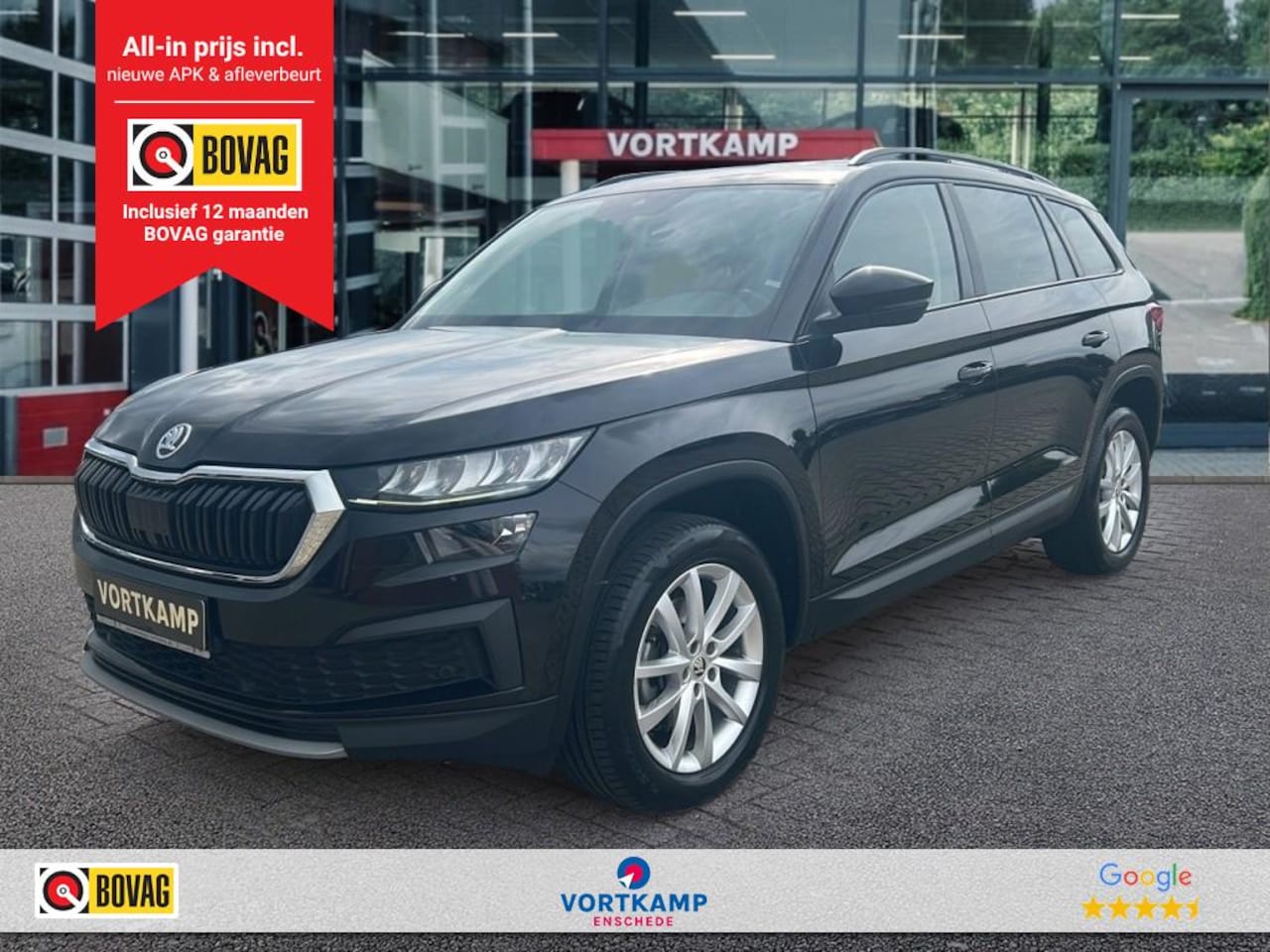 Skoda Kodiaq - 2.0 TDI DSG AMBITION PANO-DAK/PDC/ACC/STOELVERW/CARPLAY - AutoWereld.nl