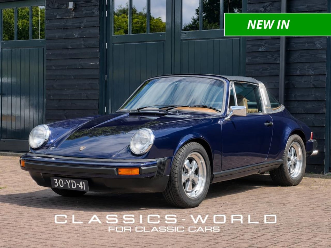 Porsche 911 Targa - S Targa – Matching Numbers – Donkerblauw Metallic - AutoWereld.nl