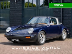 Porsche 911 Targa - S – Matching Numbers – Donkerblauw Metallic