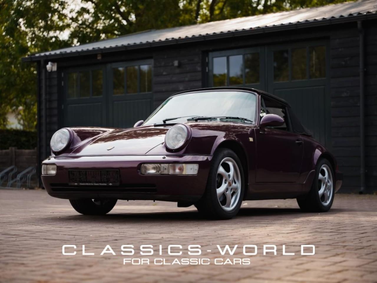 Porsche 911 Cabrio - Carrera 4 Cabriolet – Amethyst Metallic – 5-Speed Manual – German Delivered - AutoWereld.nl
