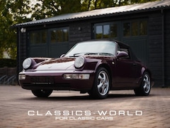 Porsche 911 Cabrio - 964 Carrera 4 Cabriolet – Amethyst Metallic – 5-Speed Manual – German Delivered