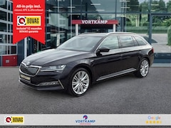 Skoda Superb - 1.4 TSI iV LenK LEDER/PANO-DAK/CAMERA/ELEK-KLEP/ACC/CANTON/STOELVERW