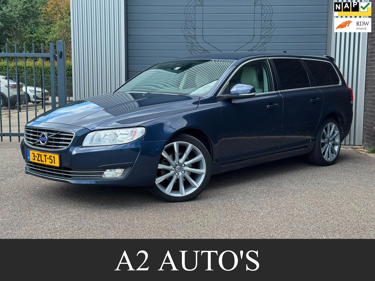 Volvo V70 - 2.0 D4 Nordic Leer|Navi - AutoWereld.nl