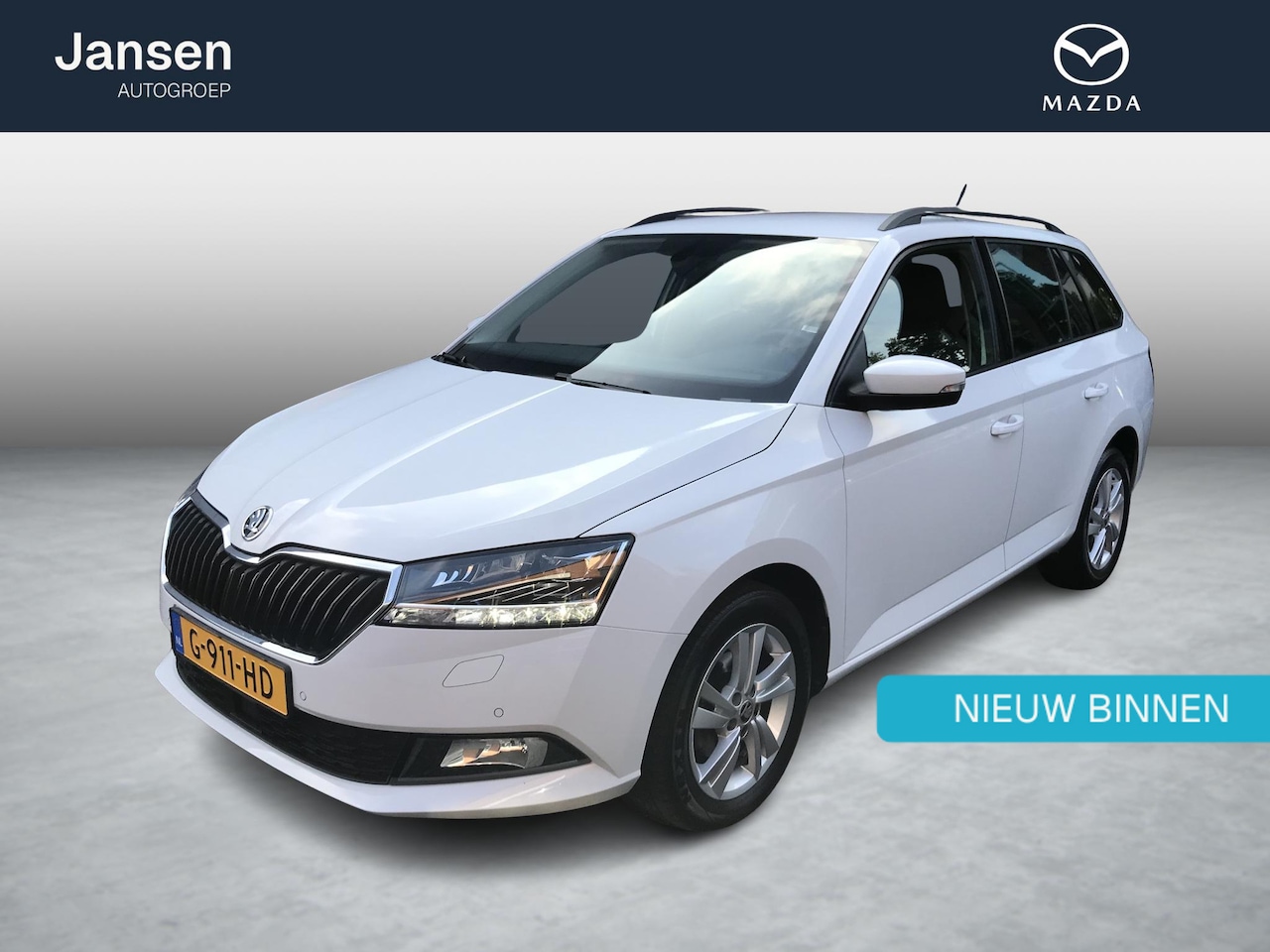 Skoda Fabia Combi - 1.0 TSI Style lm-velgen, navigatie, climate control , stoelverwarming - AutoWereld.nl