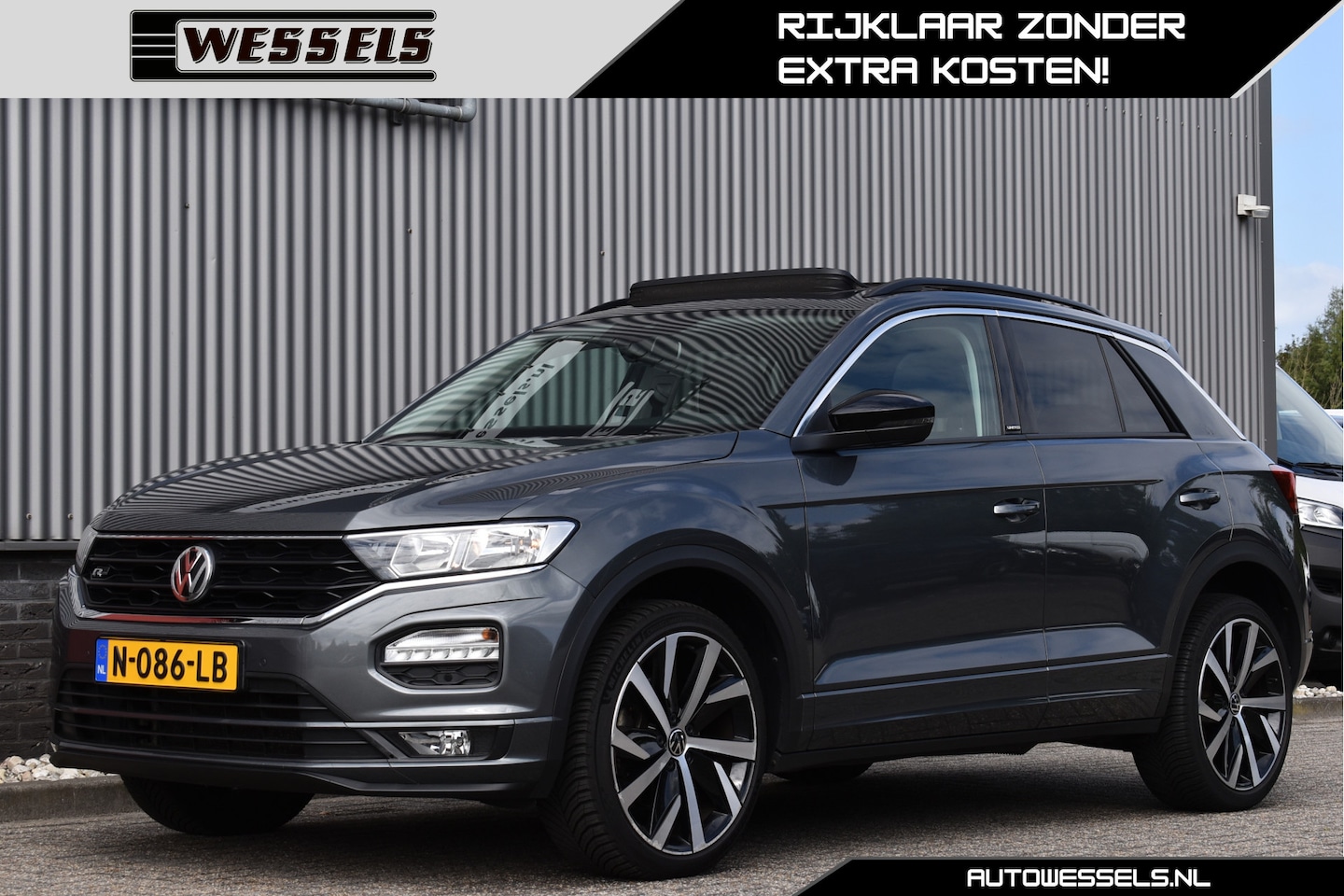 Volkswagen T-Roc - 1.5 TSI Style Business 150pk Panorama, Camera, Elek. achterklep, 19 inch, Adaptive cruise, - AutoWereld.nl