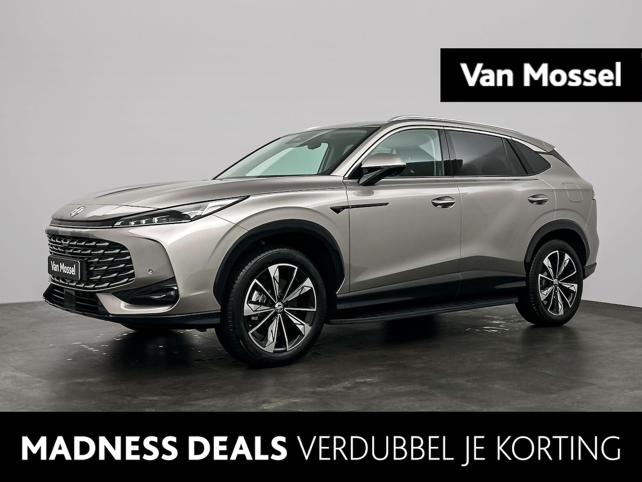MG MG HS PHEV - 1.5 Aut. Luxury | Leder | 100 KM Elektrisch | 360 CAM | 19'' Velgen | Madness Deal - AutoWereld.nl