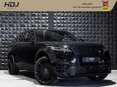 Land Rover Range Rover Velar - 2.0 P400e R-Dynamic SE | All Black | Pano | 22"| Meridian 800W | Topv. | Side | Memo | Mat