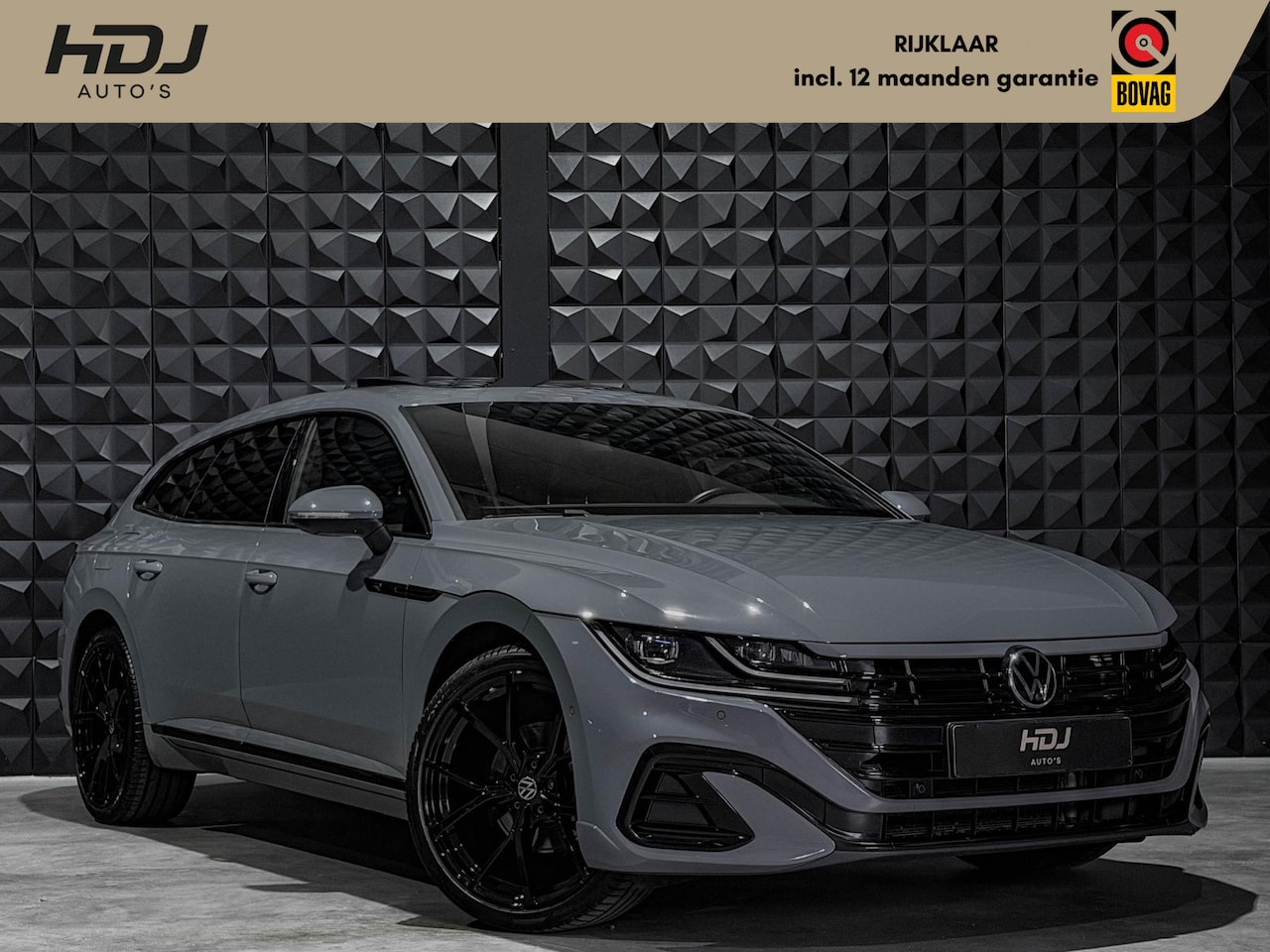 Volkswagen Arteon Shooting Brake - 1.4 TSI eHybrid R-Line | Pano | 20"| Trekh. | IQ Li. | Topv. | Ambiente Int. verl. | Zwart - AutoWereld.nl