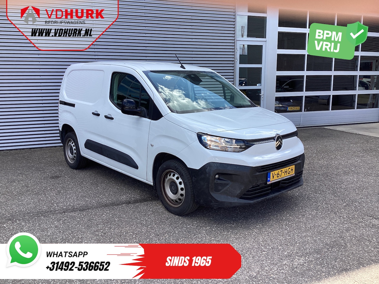 Citroën Berlingo - 1.5 HDi 100 pk NL Auto/ Carplay/ Stoelverw./ Stuurverw./ Camera/ Cruise/ PDC/ Airco - AutoWereld.nl