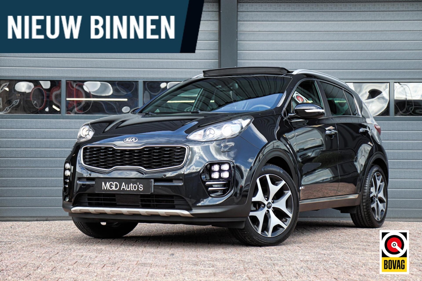 Kia Sportage - 1.6 T-GDI 4WD GT-Line PlusLine |LED|PANODAK|LEDER|JBL|KEYLESS|CAMERA|STOELVERW+VENTILATIE - AutoWereld.nl