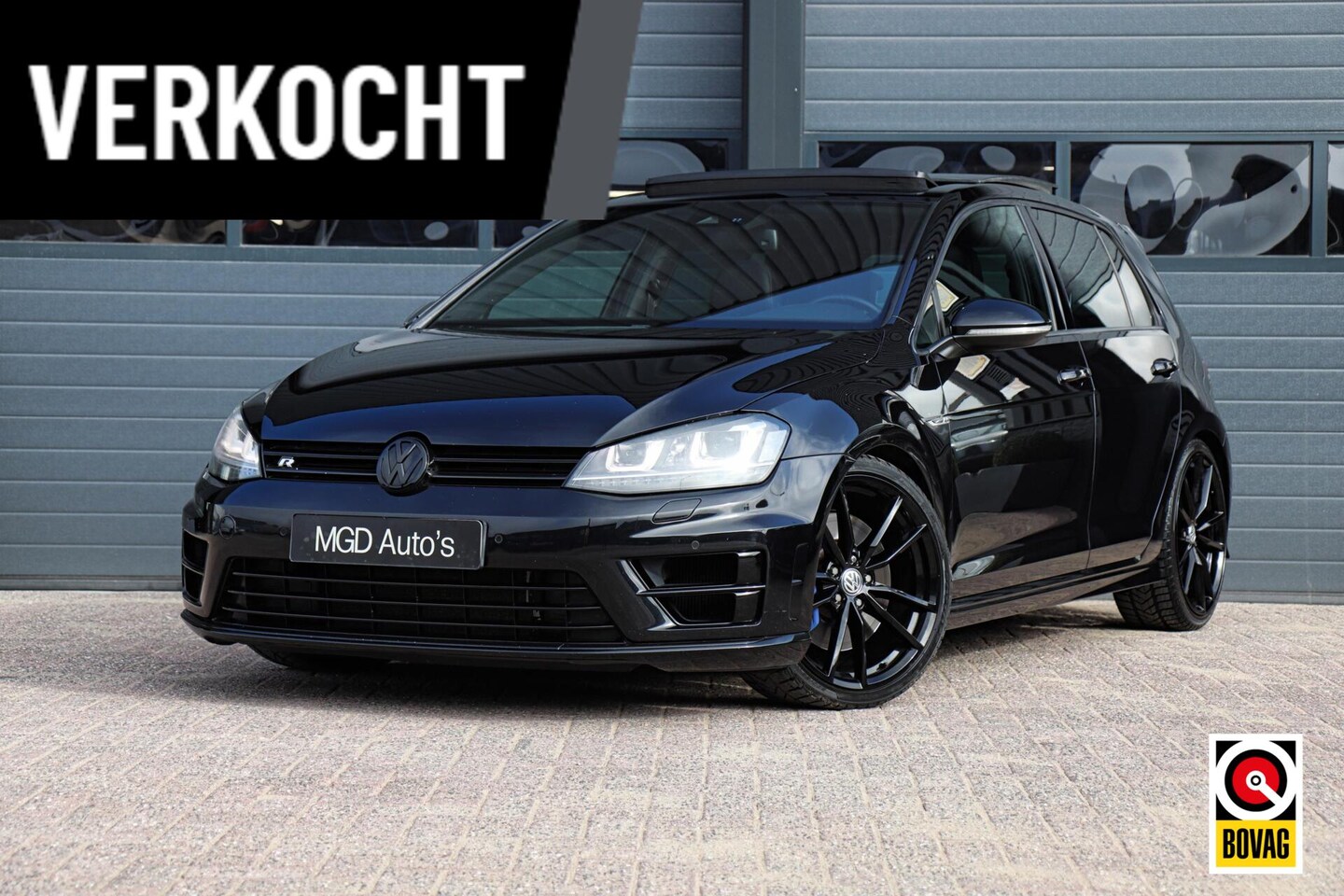 Volkswagen Golf - 2.0 TSI R 4Motion Stage 2 |XENON|PANO-DAK|LEDER|CAMERA|KEYLESS|STOELVERW.! - AutoWereld.nl
