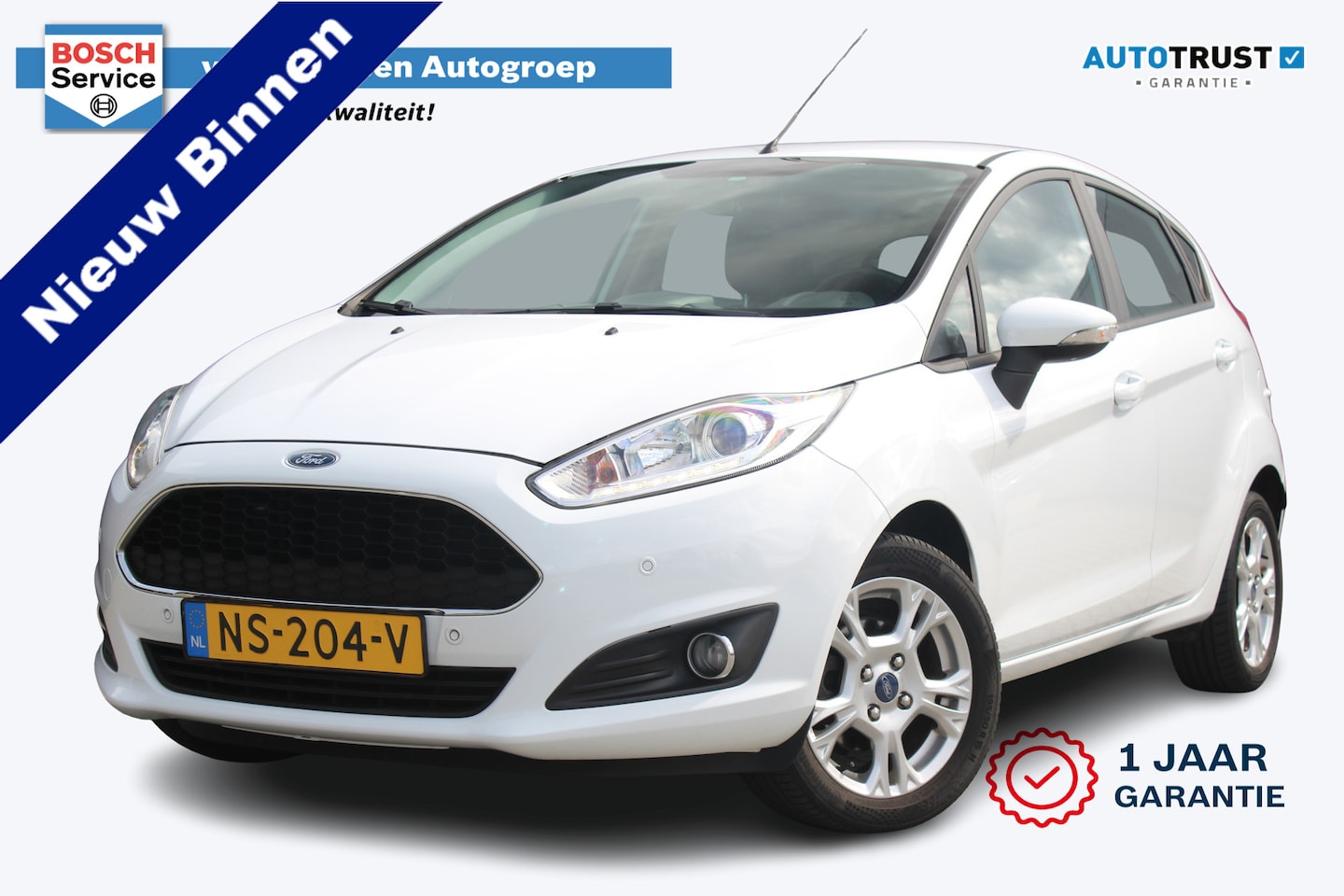 Ford Fiesta - 1.0 Style Ultimate | Incl. 12 maanden garantie | Cruise control | Parkeersensoren | Airco - AutoWereld.nl