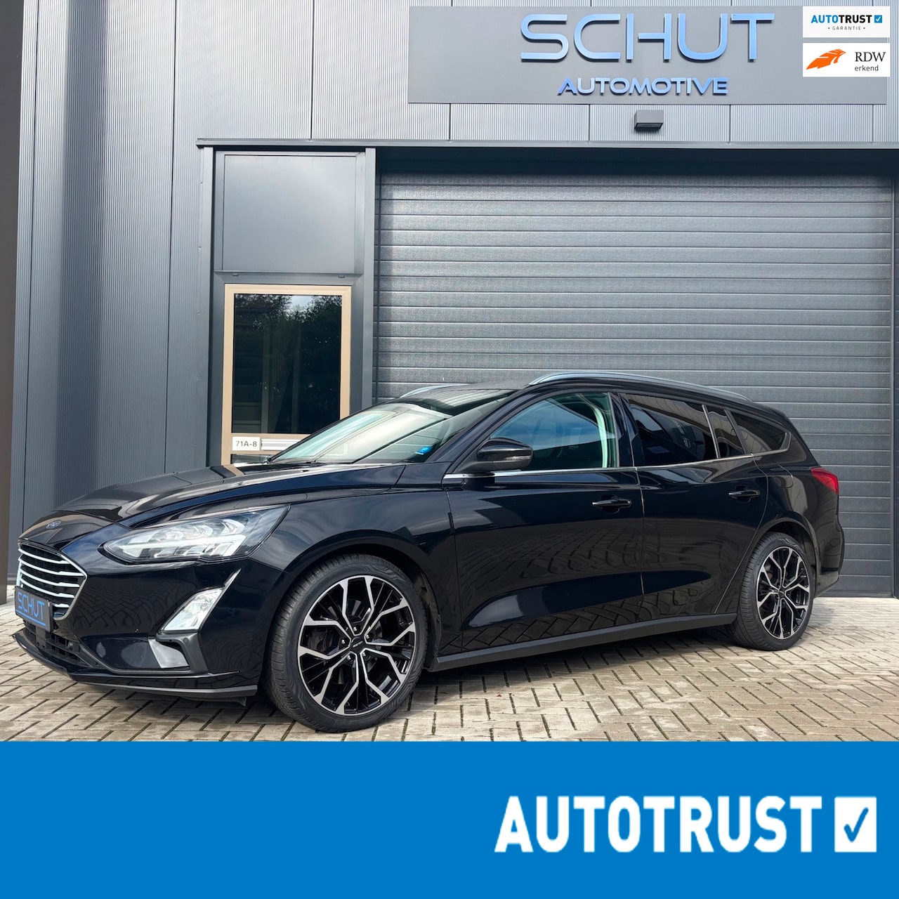 Ford Focus Wagon - 125pk Mild-Hybrid Titanium FULL LED | CARPLAY | STOEL + STUURVERWARMING | EL TREKHAAK | LA - AutoWereld.nl