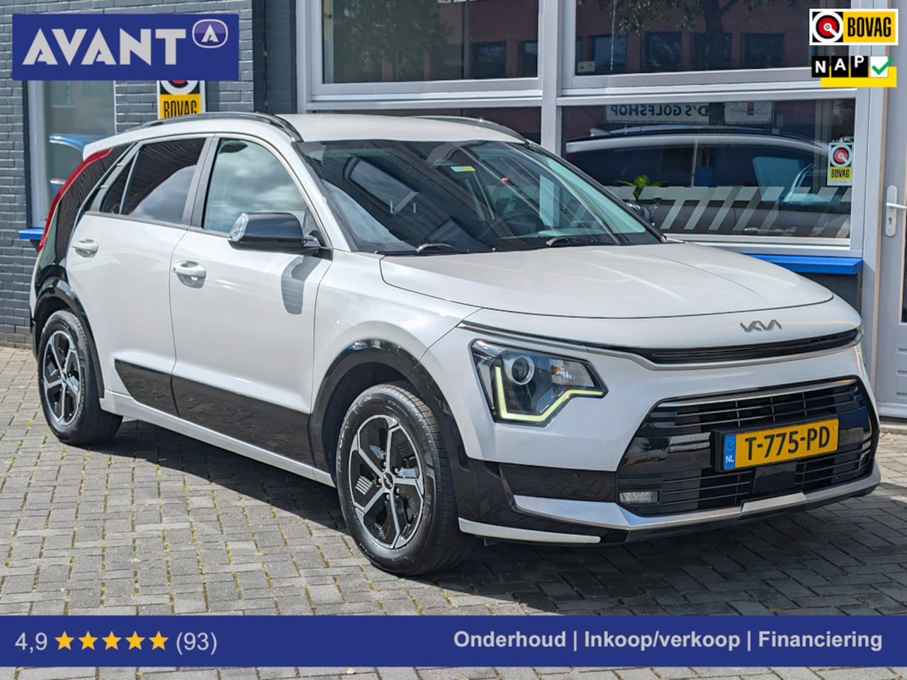 Kia Niro - Hybrid DynamicLine - Camera - CarPlay - Dealeronderhouden! - AutoWereld.nl