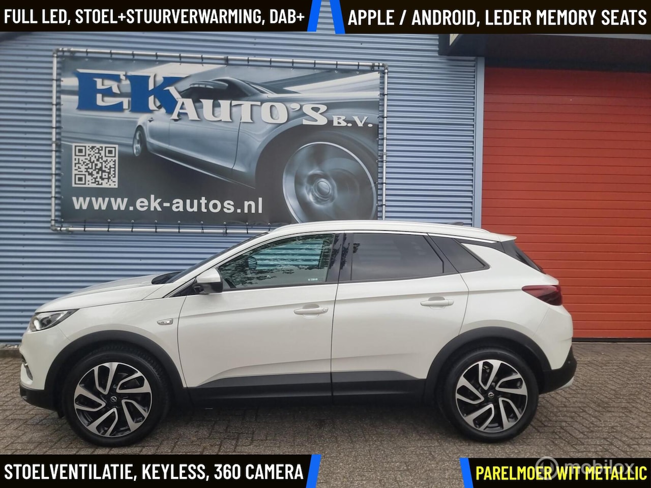 Opel Grandland X - 1.2 Turbo Innovation Luxe. Zeer compleet ! - AutoWereld.nl
