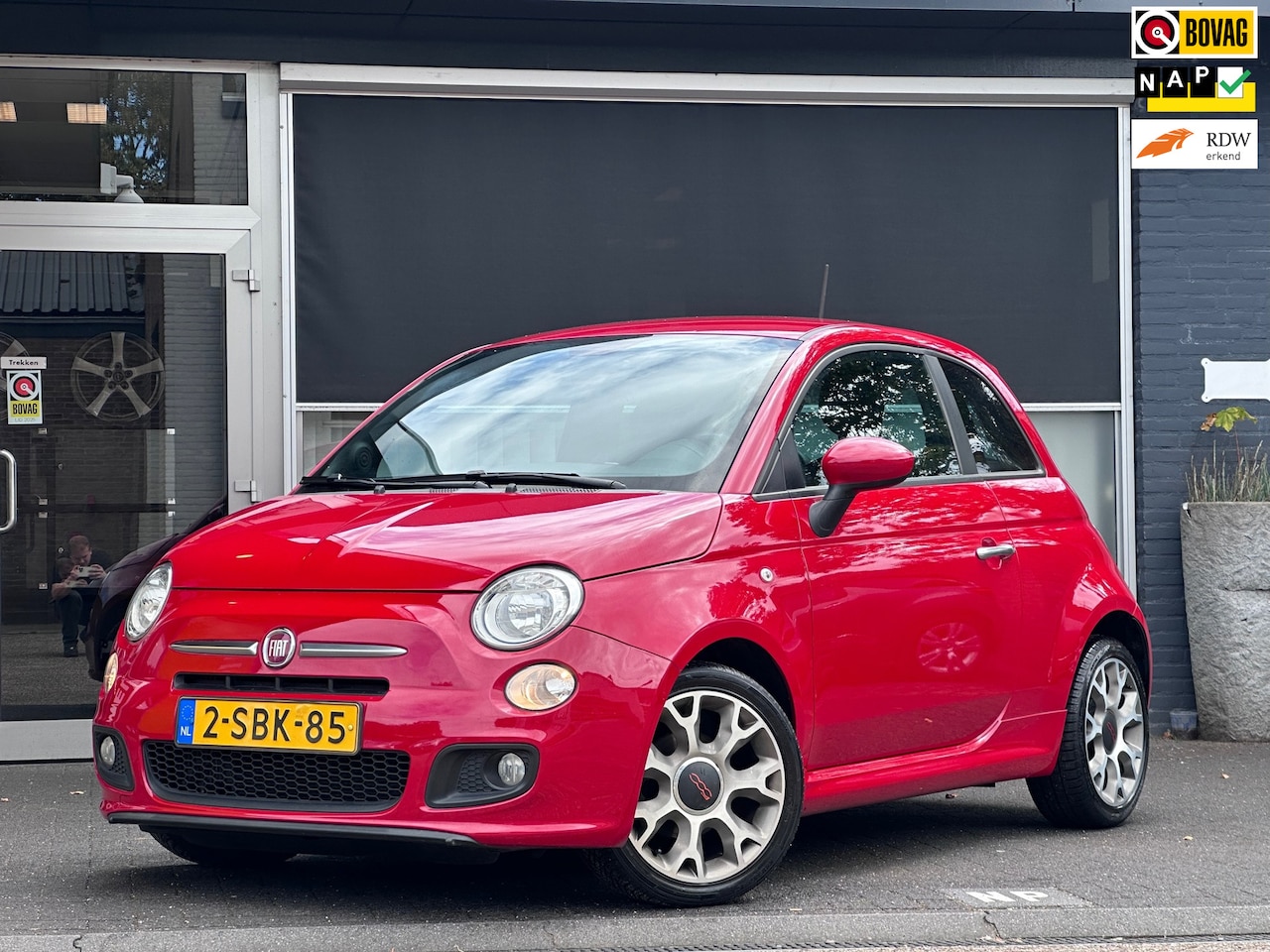 Fiat 500 - 500S 0.9 TwinAir Lounge SPORT / ORG NL / AIRCO / SCHERM / NAP - AutoWereld.nl
