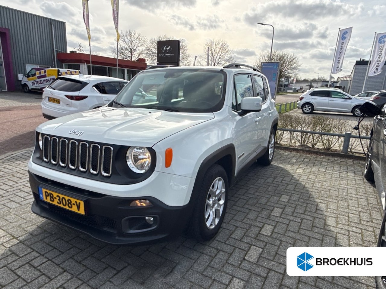 Jeep Renegade - 1.4 MultiAir Longitude | Airco | Alarm klasse 1(startblokkering) | Anti Blokkeer Systeem - AutoWereld.nl