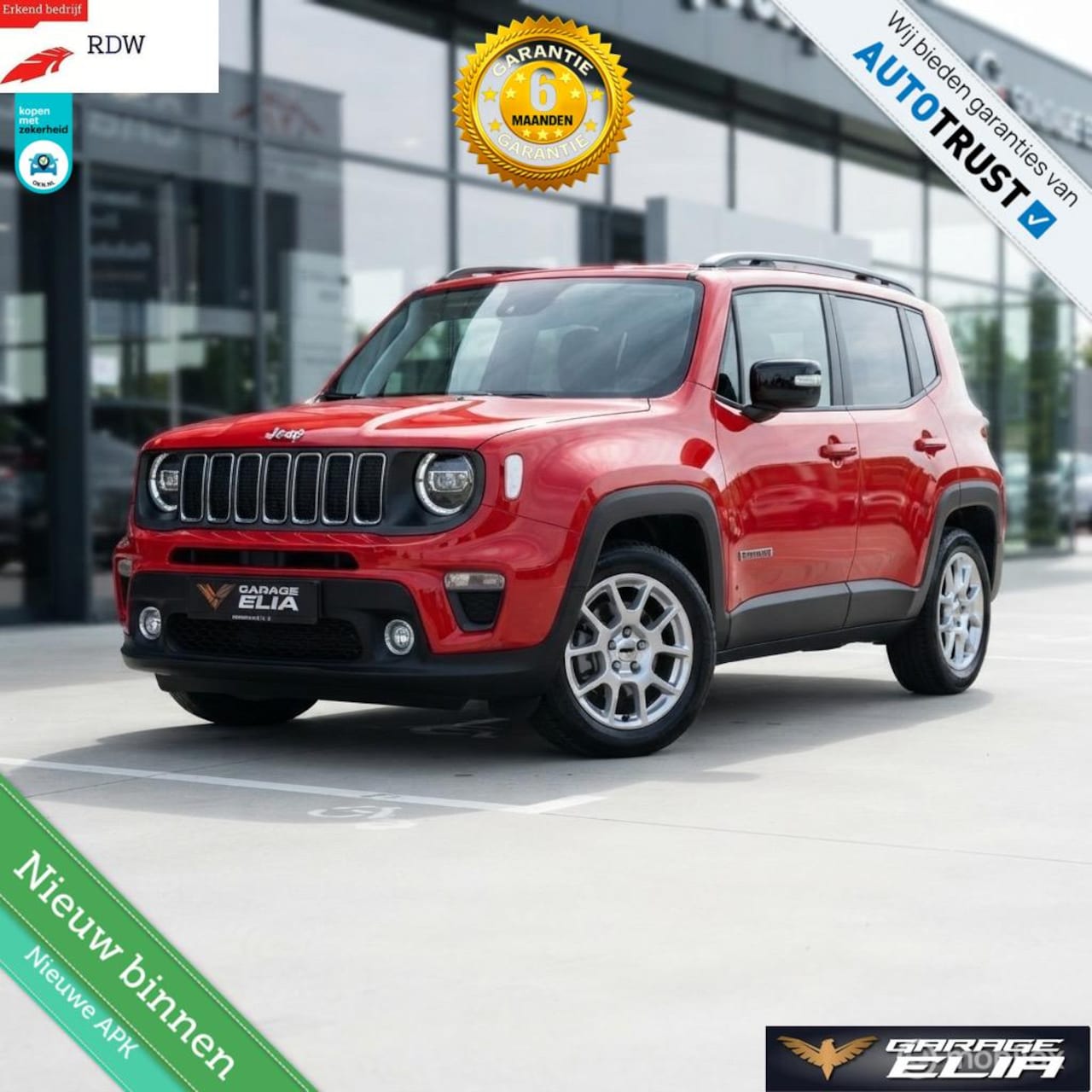 Jeep Renegade - 1.5i T4 Hybrid Limited Aut. - AutoWereld.nl