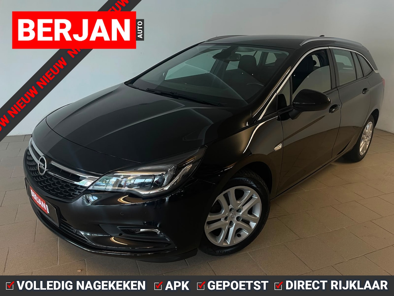 Opel Astra Sports Tourer - 1.0 Business+ AIRCO NAVI VIA APP CRUISE APPLE CARPLAY VELGEN ELEK RAMEN CENT VERG ZEER NET - AutoWereld.nl