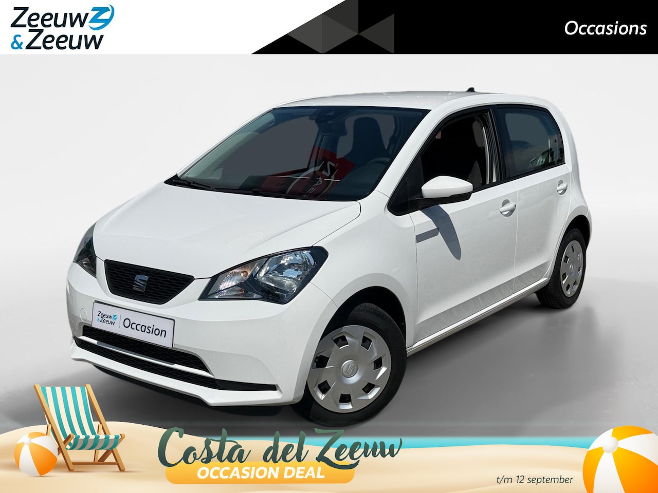 SEAT Mii Electric - electric *Automaat*Bluetooth*Climate*Parkeersensoren*Cruise*WLTP 260km! - AutoWereld.nl