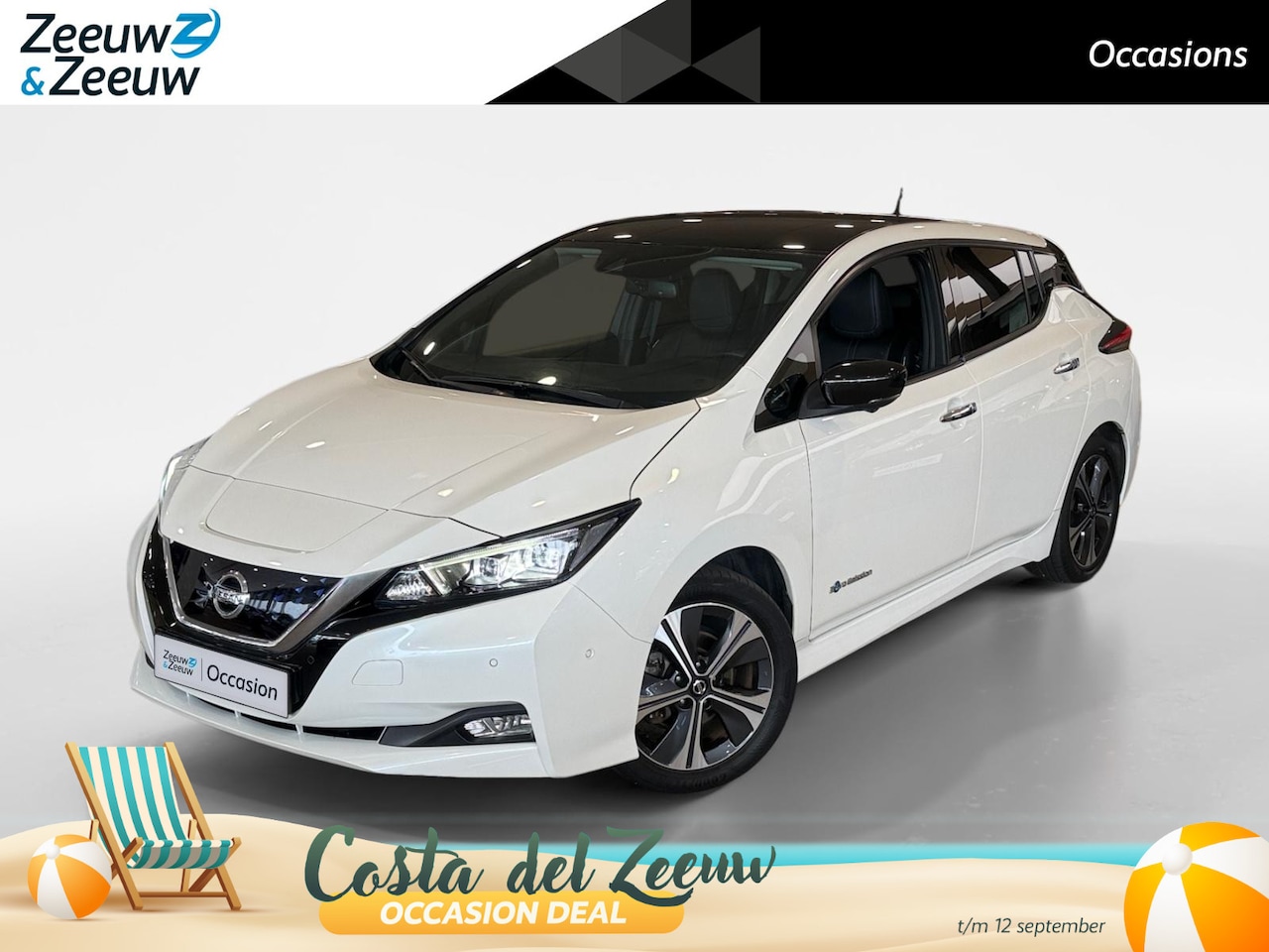 Nissan LEAF - Tekna 40 kWh *Automaat*Navi+360Camera*Climate*Adaptive Cruise*Stoel/Stuur Verw.*Bose Sound - AutoWereld.nl