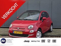 Fiat 500 C - Hybrid RED Cabrio | Apple-Android | Parkeersensoren | Cruise Control