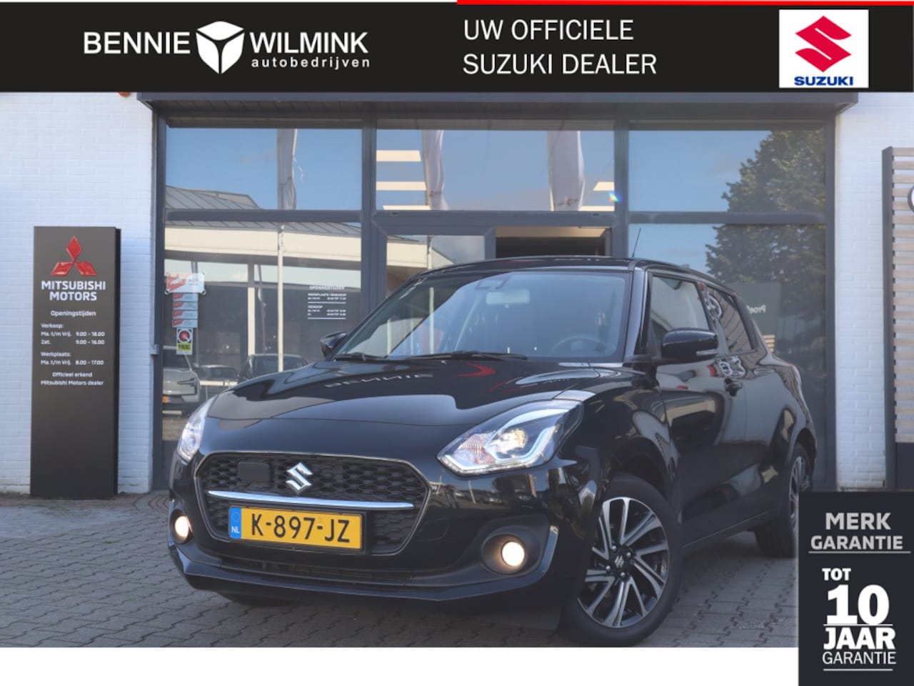 Suzuki Swift - 1.2 Style Smart Hybrid AdaptiveCruise | Carplay | Keyless - AutoWereld.nl