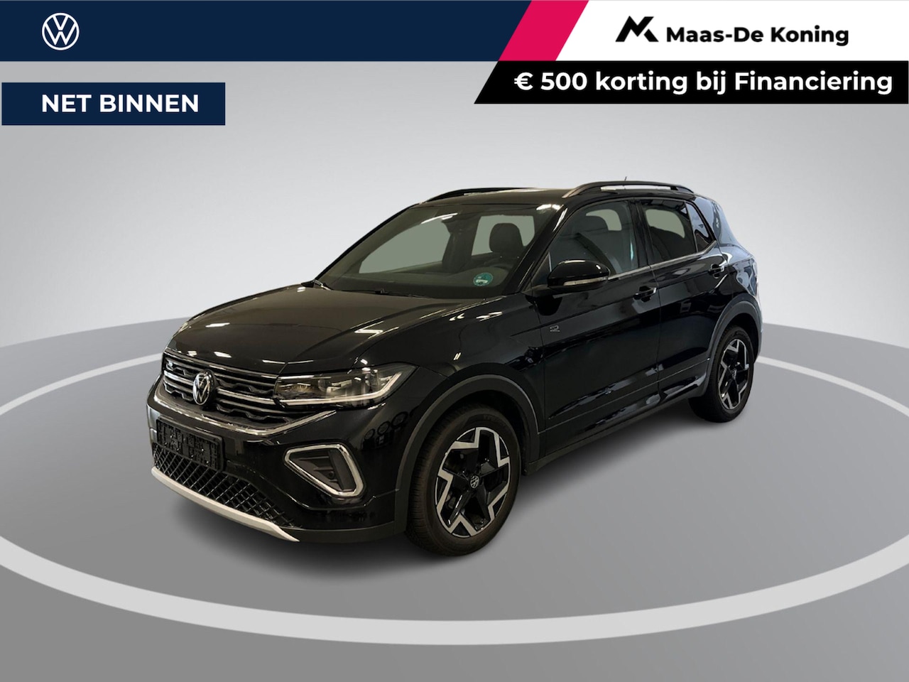 Volkswagen T-Cross - 1.5 TSI 150pk DSG R-Line · Trekhaak · Apple/Android Car Play Camera · Navigatie · Stoelve - AutoWereld.nl