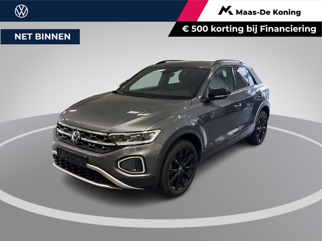 Volkswagen T-Roc - 1.5 TSI 150pk DSG Style · Apple/Android Car Play · Stoelverwarming · Dodehoeksensor · ACC - AutoWereld.nl