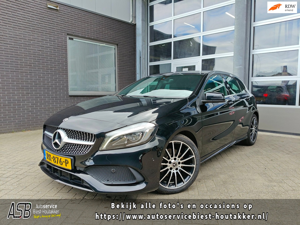 Mercedes-Benz A-klasse - 180 Ambition | Automaat | AMG Line | Navi | Start/ Stop | Cruise Control | Sportstoelen | - AutoWereld.nl
