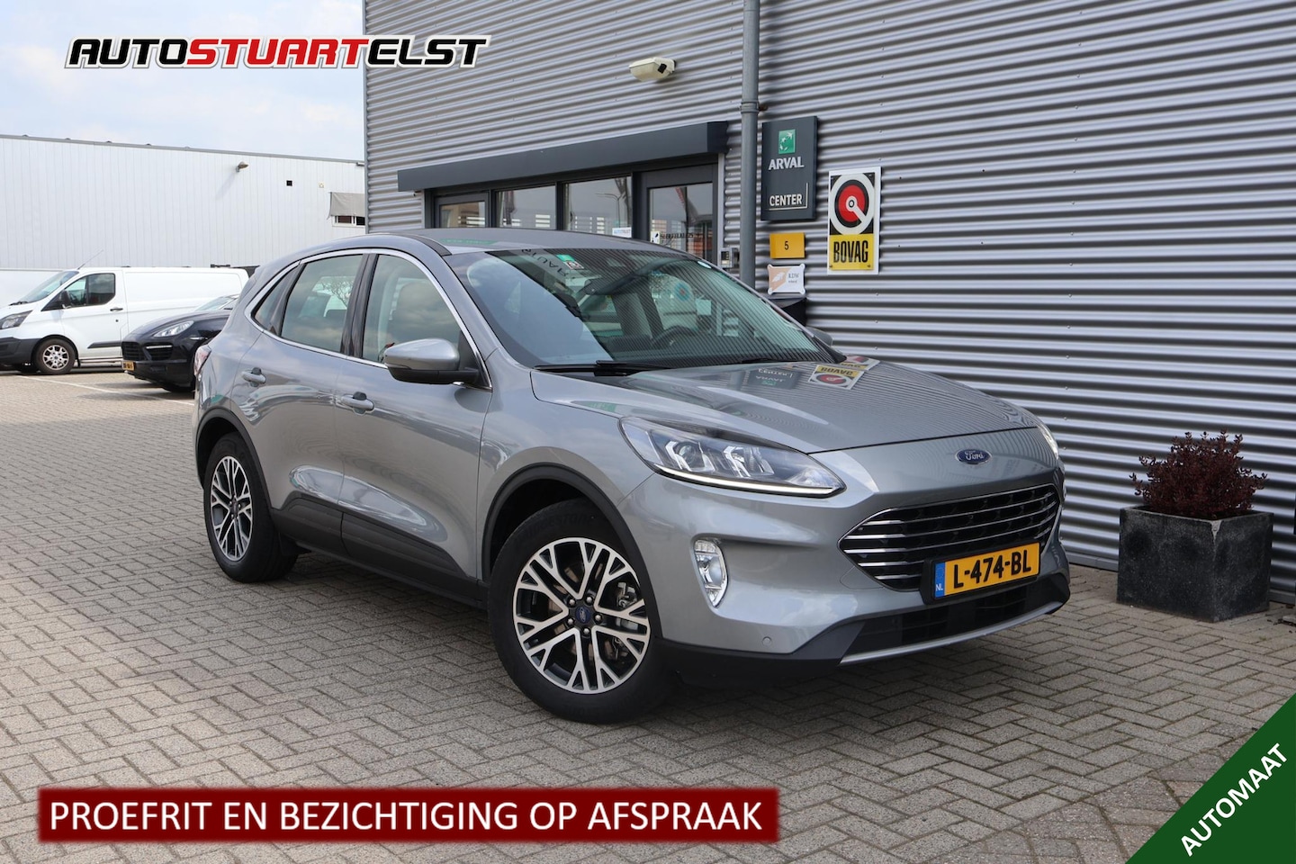 Ford Kuga - 2.5 PHEV Titanium 1e Eigenaar | Volledig Onderh | BTW | NAP | SOH91% | Trekhaak | 2 Kabels - AutoWereld.nl