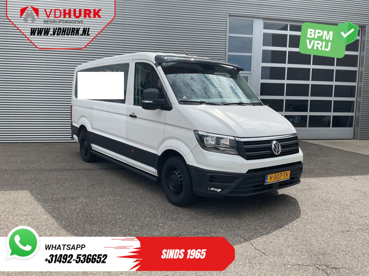Volkswagen Crafter - 35 2.0 TDI 140 pk DSG Aut. L3H2 Gev.stoel/ Alarm III/ Carplay/ Navi/ Camera/ PDC/ Cruise/ - AutoWereld.nl
