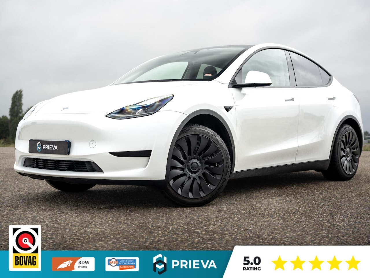Tesla Model Y - RWD | Panoramadak | Navigatie | Cruise - AutoWereld.nl