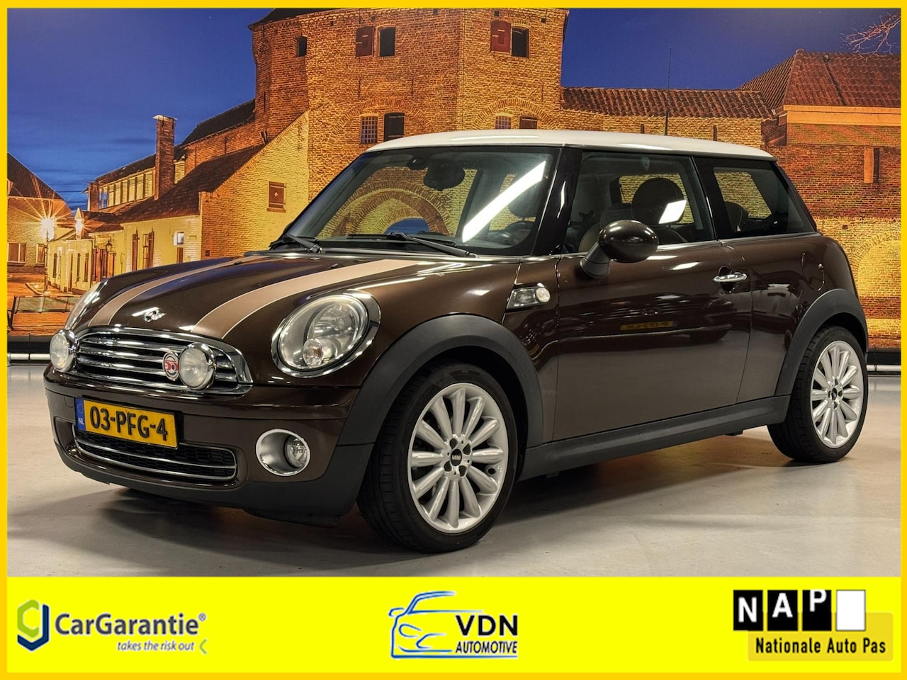 MINI Cooper - 1.6 Mayfair Leer Cruise Control & Climate Control - AutoWereld.nl