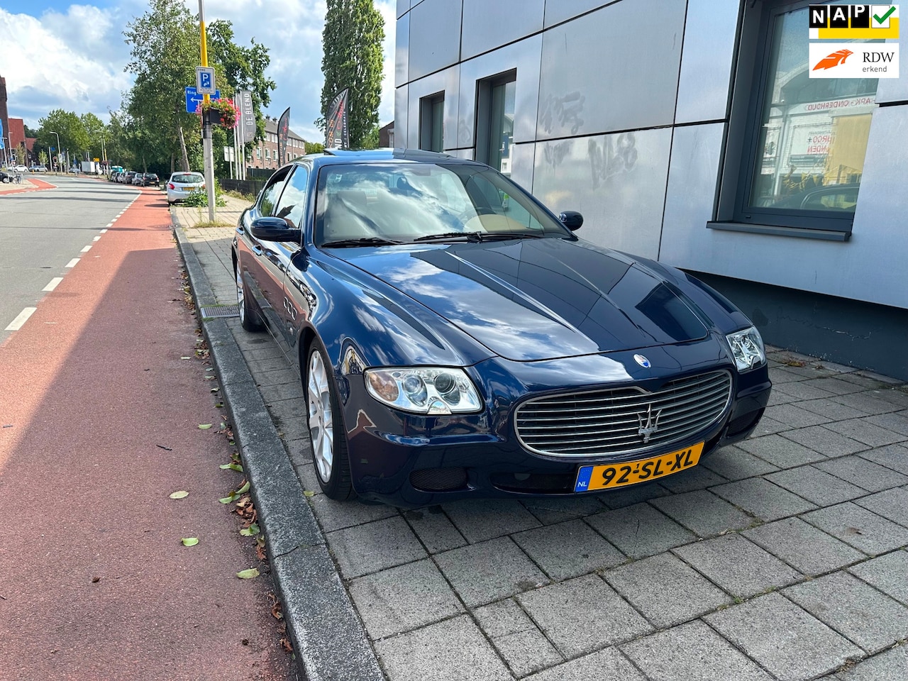 Maserati Quattroporte - 4.2 Duo Select CLIMA/CRUISE/DAKJE/NAP - AutoWereld.nl