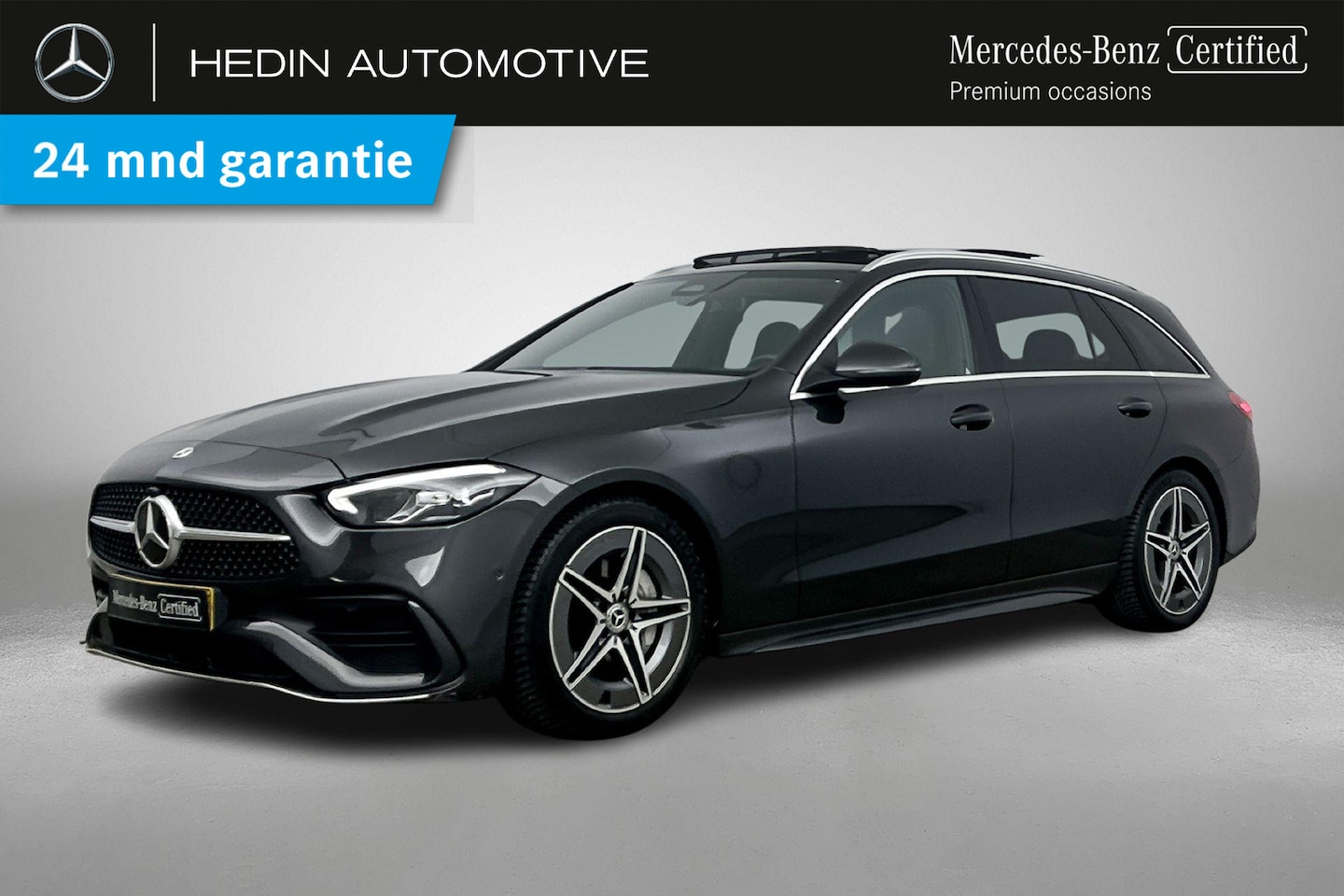 Mercedes-Benz C-klasse Estate - C 200 Automaat Launch Edition AMG Line | Advantage Pakket | Panoramadak | LED | Sfeerverli - AutoWereld.nl