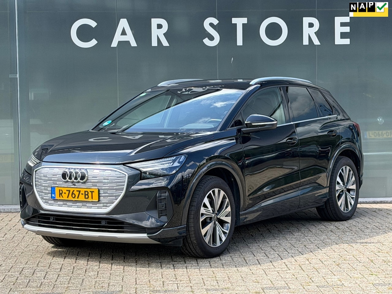 Audi Q4 e-tron - Launch edition Advanced 55 kWh SOH 91,17%Stoelverwarming Eerste eigenaar - AutoWereld.nl