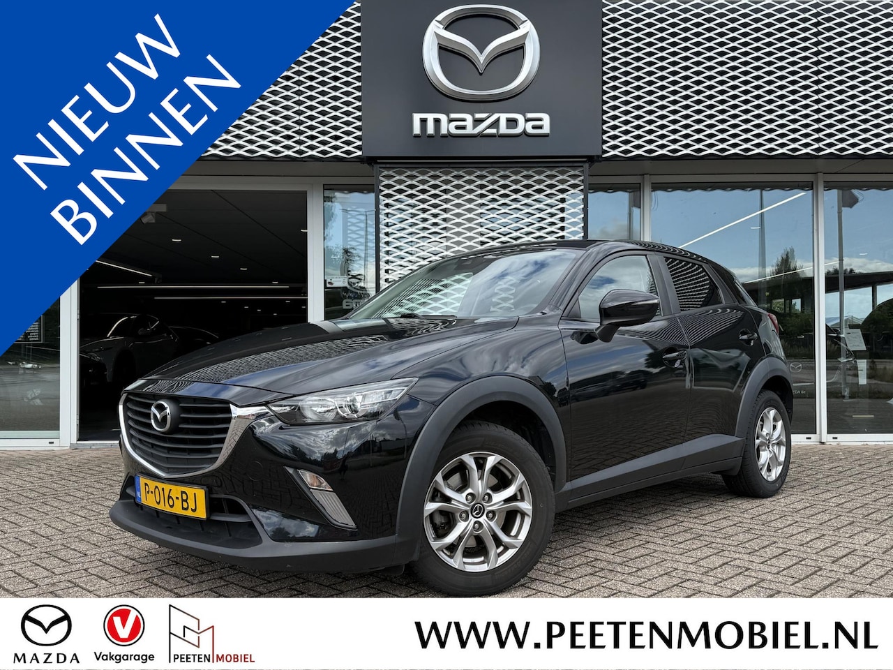 Mazda CX-3 - 2.0 SkyActiv-G 120 Dynamic | LICHT- EN REGENSENSOR | NAVIGATIE | STOELVERWARMING | - AutoWereld.nl