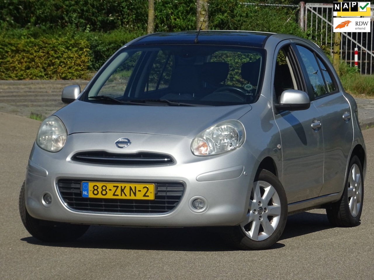 Nissan Micra - 1.2 DIG-S Tekna BJ2012 NAP/DAK/CLIMA/NAVI/CRUIS - AutoWereld.nl