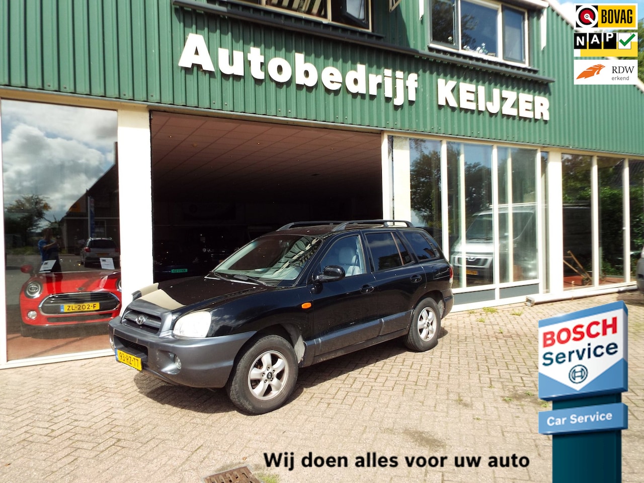 Hyundai Santa Fe - 2.7i V6 4WD Style TREKHAAK-APK-CLIMA-LEER - AutoWereld.nl