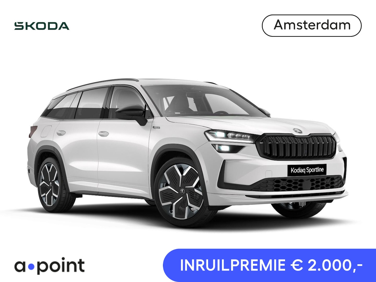 Skoda Kodiaq - 1.5 TSI PHEV Sportline Business 204 pk 6 versn. DSG | Dynamic Chassis Control Pakket | Com - AutoWereld.nl