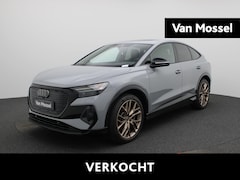 Audi Q4 Sportback e-tron - 45 S Edition 82 kWh 285 PK | S-line | Automaat | SoH 100% | Navigatie | Camera | Smartphon