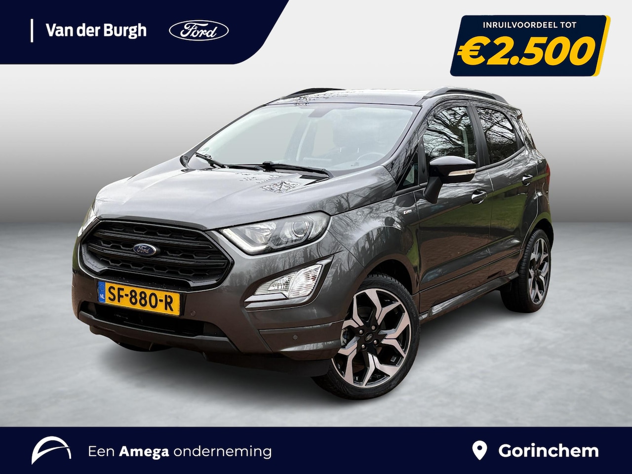 Ford EcoSport - ST-Line 1.0 EcoBoost 125pk | Full Option | Winter Pack | Trekhaak | Parking Pack | B & O A - AutoWereld.nl