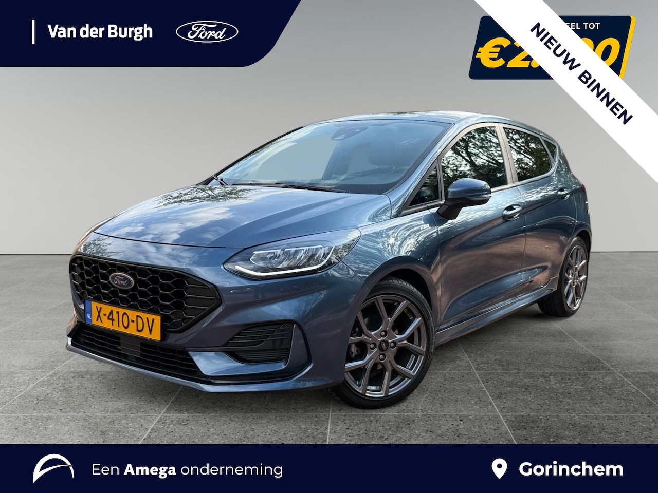 Ford Fiesta - 1.0 EcoBoost Hybrid ST-Line | Winter Pack | Comfort Pack | Getint glas achter | Parkeersen - AutoWereld.nl
